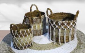 Basket Seagrass Mix